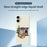 For iPhone 17 Case Christmas Fireplace Gifts Pattern Printing Straight Edge TPU Phone Back Cover - Beige - 3