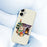 For iPhone 17 Case Christmas Fireplace Gifts Pattern Printing Straight Edge TPU Phone Back Cover - Beige - 5