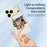For iPhone 18 Pro Max / 17 Pro Max Case Christmas Fireplace Gifts Pattern Printing Straight Edge TPU Phone Back Cover - Green - 3