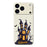 For iPhone 18 Pro / 17 Pro Case Halloween Castle Pattern Printing Straight Edge TPU Phone Back Cover - Beige - 1