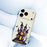 For iPhone 18 Pro / 17 Pro Case Halloween Castle Pattern Printing Straight Edge TPU Phone Back Cover - Beige - 5