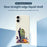 For iPhone 17 Case Halloween Tombstone Pattern Printing Straight Edge TPU Phone Back Cover - Beige - 3