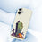 For iPhone 17 Case Halloween Tombstone Pattern Printing Straight Edge TPU Phone Back Cover - Beige - 5