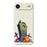 For iPhone Air Case Halloween Tombstone Pattern Printing Straight Edge TPU Phone Back Cover - Beige - 1