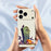 For iPhone 18 Pro Max / 17 Pro Max Case Halloween Tombstone Pattern Printing Straight Edge TPU Phone Back Cover - Green - 4
