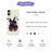 For iPhone 17 Case Bat Castle Pattern Printing Straight Edge TPU Phone Back Cover - Beige - 2