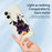 For iPhone 17 Case Bat Castle Pattern Printing Straight Edge TPU Phone Back Cover - Beige - 4