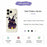 For iPhone 18 Pro / 17 Pro Case Bat Castle Pattern Printing Straight Edge TPU Phone Back Cover - Beige - 2