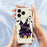 For iPhone 18 Pro / 17 Pro Case Bat Castle Pattern Printing Straight Edge TPU Phone Back Cover - Beige - 6