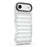 For iPhone Air Case Stripe Design Anti-Slip Detachable TPU + PC Phone Cover - Transparent - 5