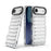 For iPhone Air Case Stripe Design Anti-Slip Detachable TPU + PC Phone Cover - Transparent - 6