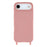 For iPhone Air Case Soft TPU Protective Phone Cover with Lanyard Holes - Deep Pink - 3