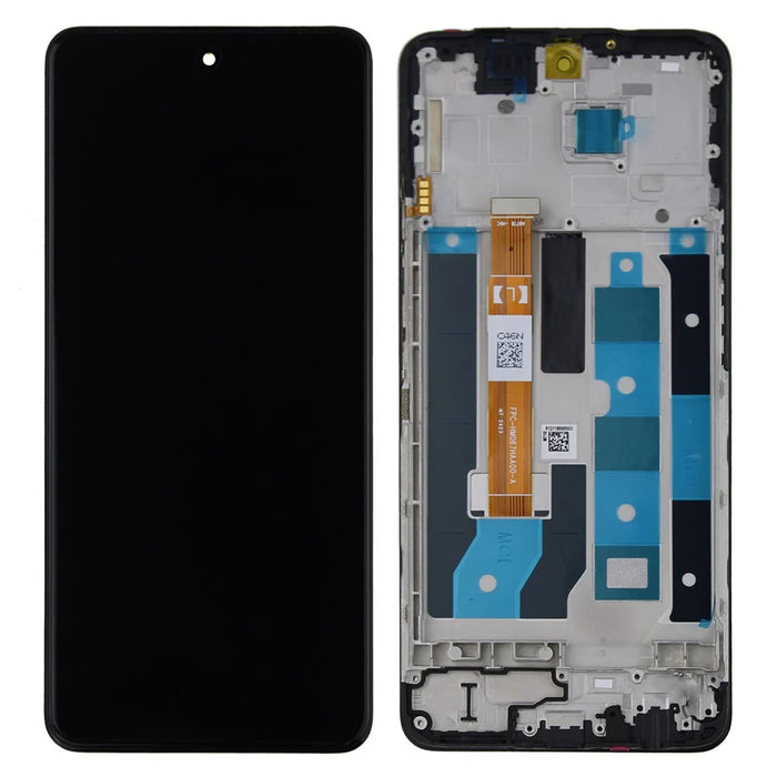 For Realme 12x 5G RMX3997 Grade B LCD Screen and Digitizer Assembly + Frame (Without Logo) - 1