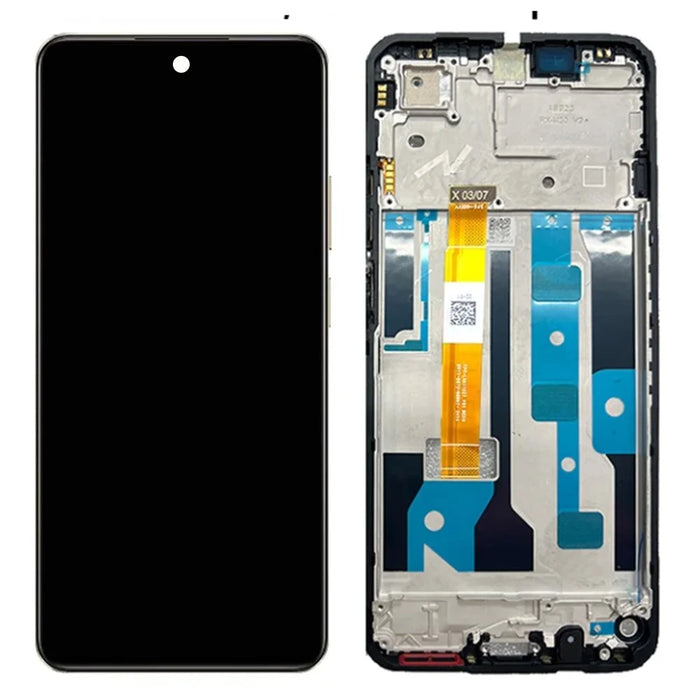 For Realme C75 4G Grade B LCD Screen and Digitizer Assembly + Frame (Without Logo) - 1