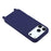 For iPhone 17 Pro Case TPU Soft Shockproof Phone Cover with Adjustable Lanyard - Dark Blue - 5
