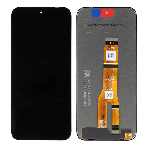 For Honor X6c 4G Grade C LCD Screen and Digitizer Assembly Replacement Part (Without Logo) - 1