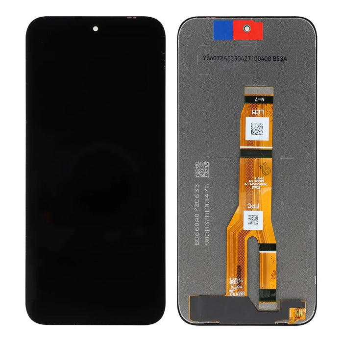 For Honor X6c 4G Grade C LCD Screen and Digitizer Assembly Replacement Part (Without Logo) - 1