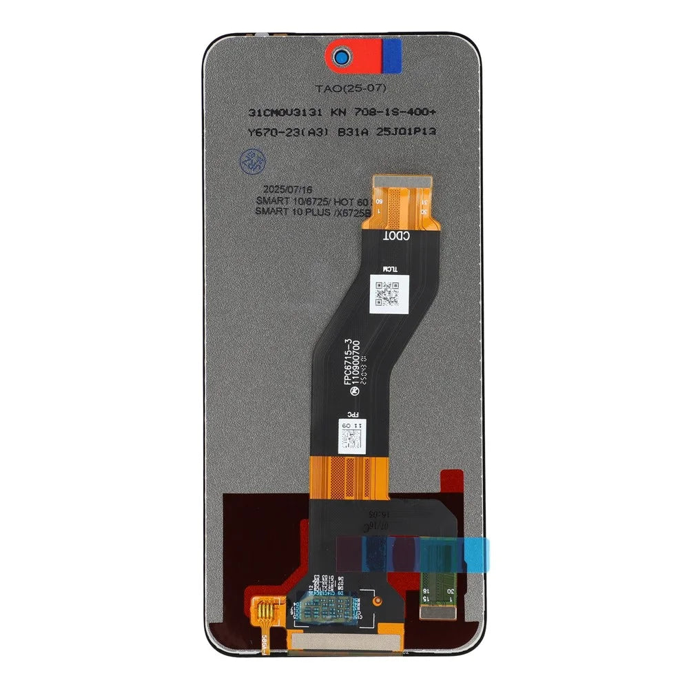 For Infinix Hot 60 5G X6726 Grade C LCD Screen and Digitizer Assembly Replacement Part (Without Logo) - 2