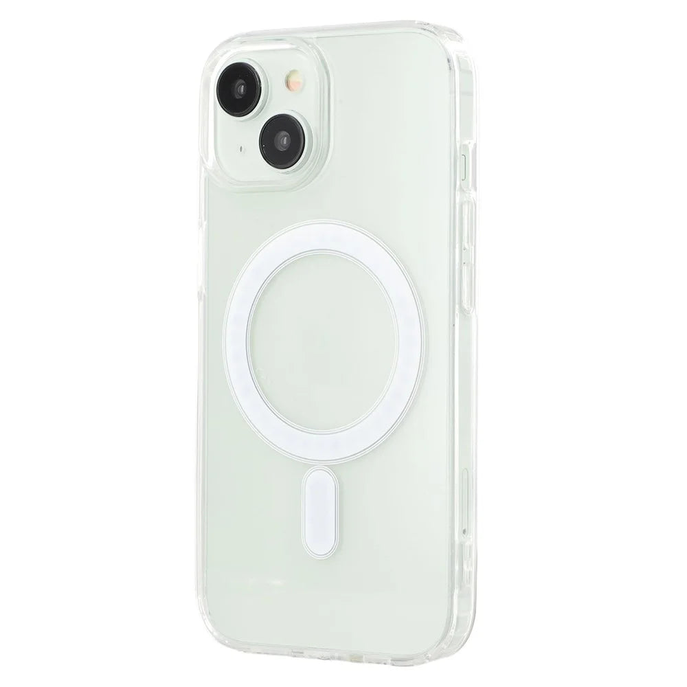 For iPhone 13 mini  /  12 mini Case Compatible with MagSafe TPU + Acrylic Clear Phone Cover - 3