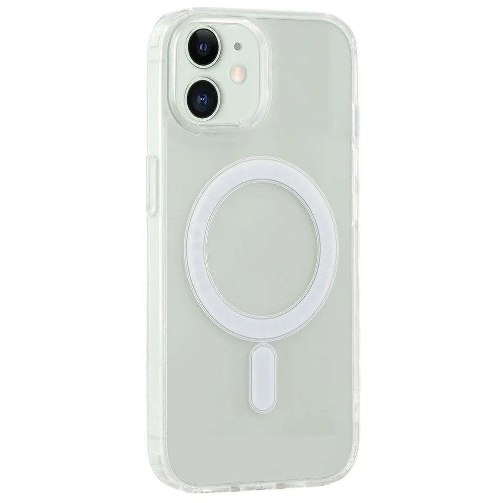 For iPhone 11 Case Compatible with MagSafe TPU + Acrylic Clear Phone Cover - 1