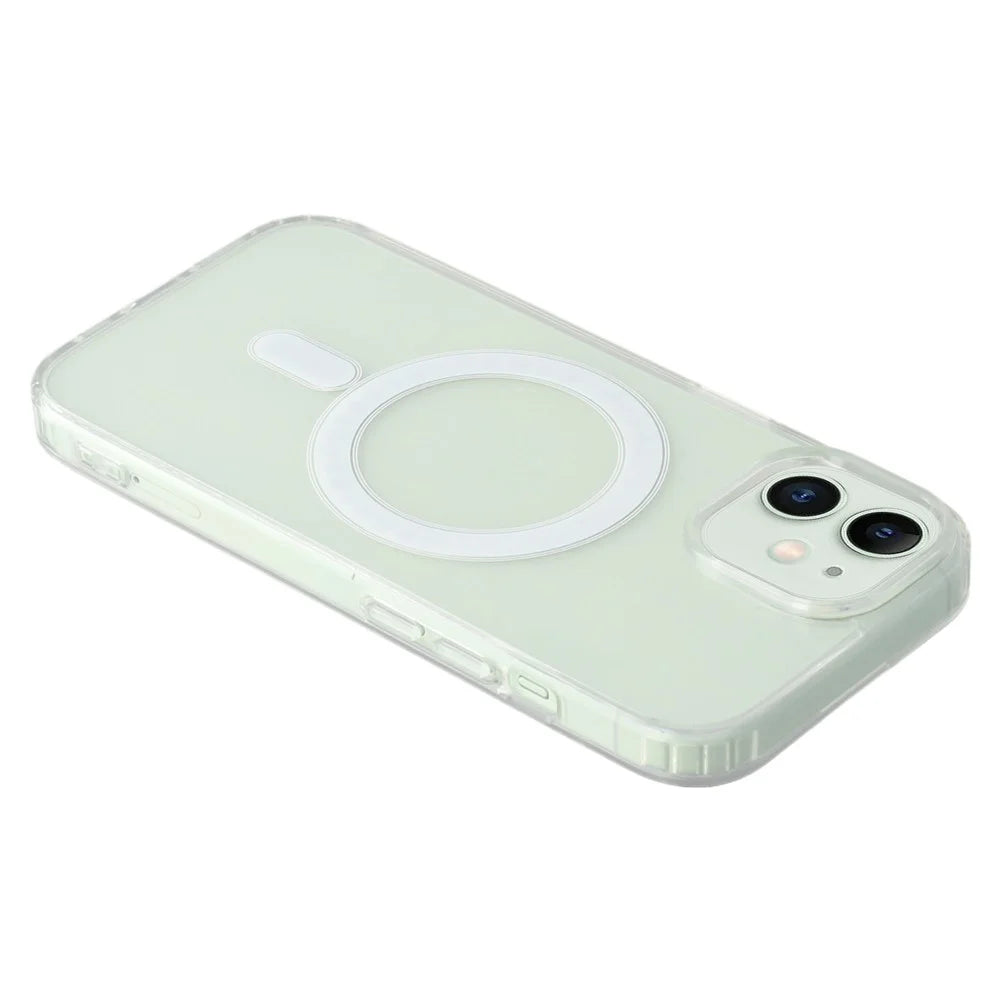 For iPhone 11 Case Compatible with MagSafe TPU + Acrylic Clear Phone Cover - 6