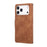 For iPhone 18 Pro / 17 Pro Case Zipper Wallet Multiple Card Slots Leather Phone Cover with Wrist Strap - Brown - 6