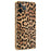 For iPhone 12 Pro Max Case Leopard Print PU Leather Coated PC + TPU Electroplating Phone Cover - 1