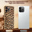 For iPhone 14 Pro Max Case Leopard Print PU Leather Coated PC + TPU Electroplating Phone Cover - 3