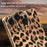 For iPhone 15 Plus Case Leopard Print PU Leather Coated PC + TPU Electroplating Phone Cover - 4