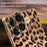 For iPhone 16 Case Leopard Print PU Leather Coated PC + TPU Electroplating Phone Cover - 4