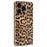For iPhone 16 Pro Case Leopard Print PU Leather Coated PC + TPU Electroplating Phone Cover - 1