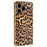 For iPhone 17 Pro Case Leopard Print PU Leather Coated PC + TPU Electroplating Phone Cover - 1