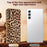 For Samsung Galaxy A15 5G Case Leopard Print PU Leather Coated PC + TPU Electroplating Phone Cover - 4