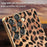 For Samsung Galaxy A15 5G Case Leopard Print PU Leather Coated PC + TPU Electroplating Phone Cover - 5