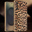 For Samsung Galaxy A34 5G Case Leopard Print PU Leather Coated PC + TPU Electroplating Phone Cover - 2
