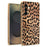 For Samsung Galaxy A36 5G Case Leopard Print PU Leather Coated PC + TPU Electroplating Phone Cover - 1