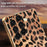 For Samsung Galaxy A36 5G Case Leopard Print PU Leather Coated PC + TPU Electroplating Phone Cover - 5