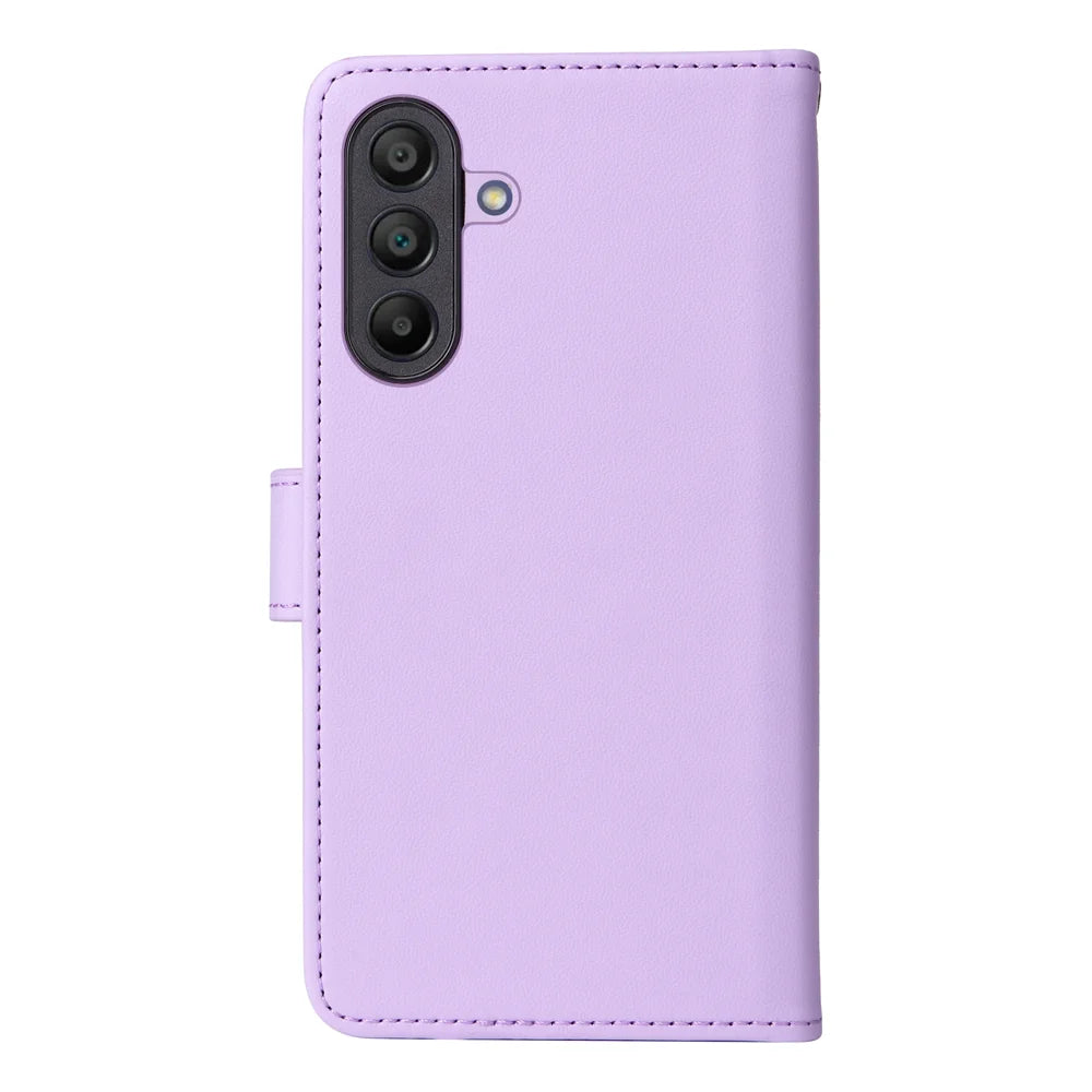 BETOPNICE For Samsung Galaxy A18 5G / A18 4G / A17 5G / A17 4G Magnetic Case  Detachable PU Leather Phone Cover with Strap - Purple - 3