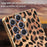 For Samsung Galaxy A54 5G Case Leopard Print PU Leather Coated PC + TPU Electroplating Phone Cover - 5