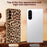 For Samsung Galaxy A56 5G Case Leopard Print PU Leather Coated PC + TPU Electroplating Phone Cover - 4