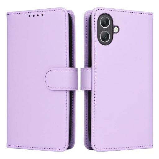 BETOPNICE For Samsung Galaxy A08 5G / A08 4G / A07 4G Magnetic Case  Detachable PU Leather Phone Cover with Strap - Purple - 1