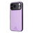 BETOPNICE For iPhone 18 Pro Max / 17 Pro Max Magnetic Case  Detachable PU Leather Phone Cover with Strap - Purple - 4
