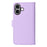 BETOPNICE For iPhone 17 Magnetic Case  Detachable PU Leather Phone Cover with Strap - Purple - 3