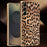 For Samsung Galaxy S22+ 5G Case Leopard Print PU Leather Coated PC + TPU Electroplating Phone Cover - 2