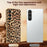 For Samsung Galaxy S23 Case Leopard Print PU Leather Coated PC + TPU Electroplating Phone Cover - 3