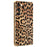 For Samsung Galaxy S23+ Case Leopard Print PU Leather Coated PC + TPU Electroplating Phone Cover - 1