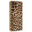 For Samsung Galaxy S23 Ultra Case Leopard Print PU Leather Coated PC + TPU Electroplating Phone Cover - 1