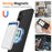 For OnePlus Nord CE5 5G Magnetic Case Anti-Drop Liquid Silicone Phone Cover - Black - 3