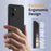 For OnePlus Nord CE5 5G Magnetic Case Anti-Drop Liquid Silicone Phone Cover - Black - 4