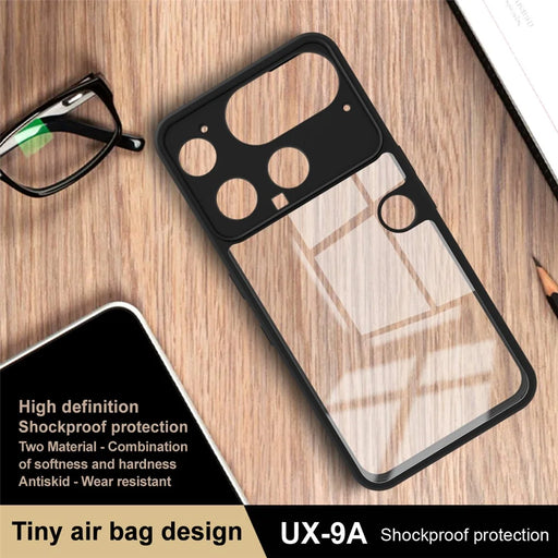 IMAK UX-9A Series For Nothing Phone (3) 5G Case Clear TPU PC Phone Cover Reinforced Corners - 2